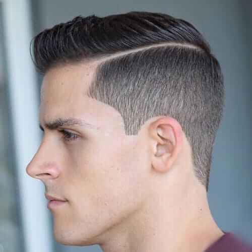 Taper Cut With A Side Part